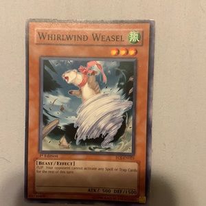Yu-Gi-Oh! Whirlwind Weasel 1st edition EOJ-EN025
